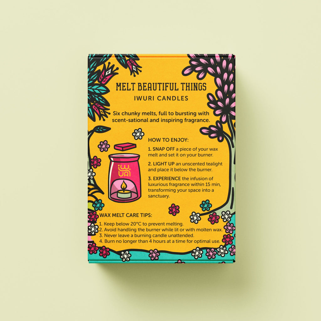 Luxury handmade Wax Melts, rapeseed and coconut natural wax - 80g 