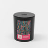 Luxury handmade candle, rapeseed and coconut natural wax, BOOYAKA - lemongrass and ginger fragrance. 220g 